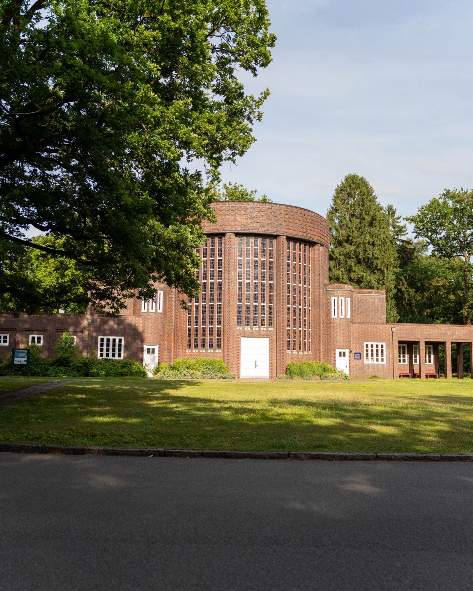 Kapelle 13 auf dem Friedhof Ohlsdorf in Hamburg