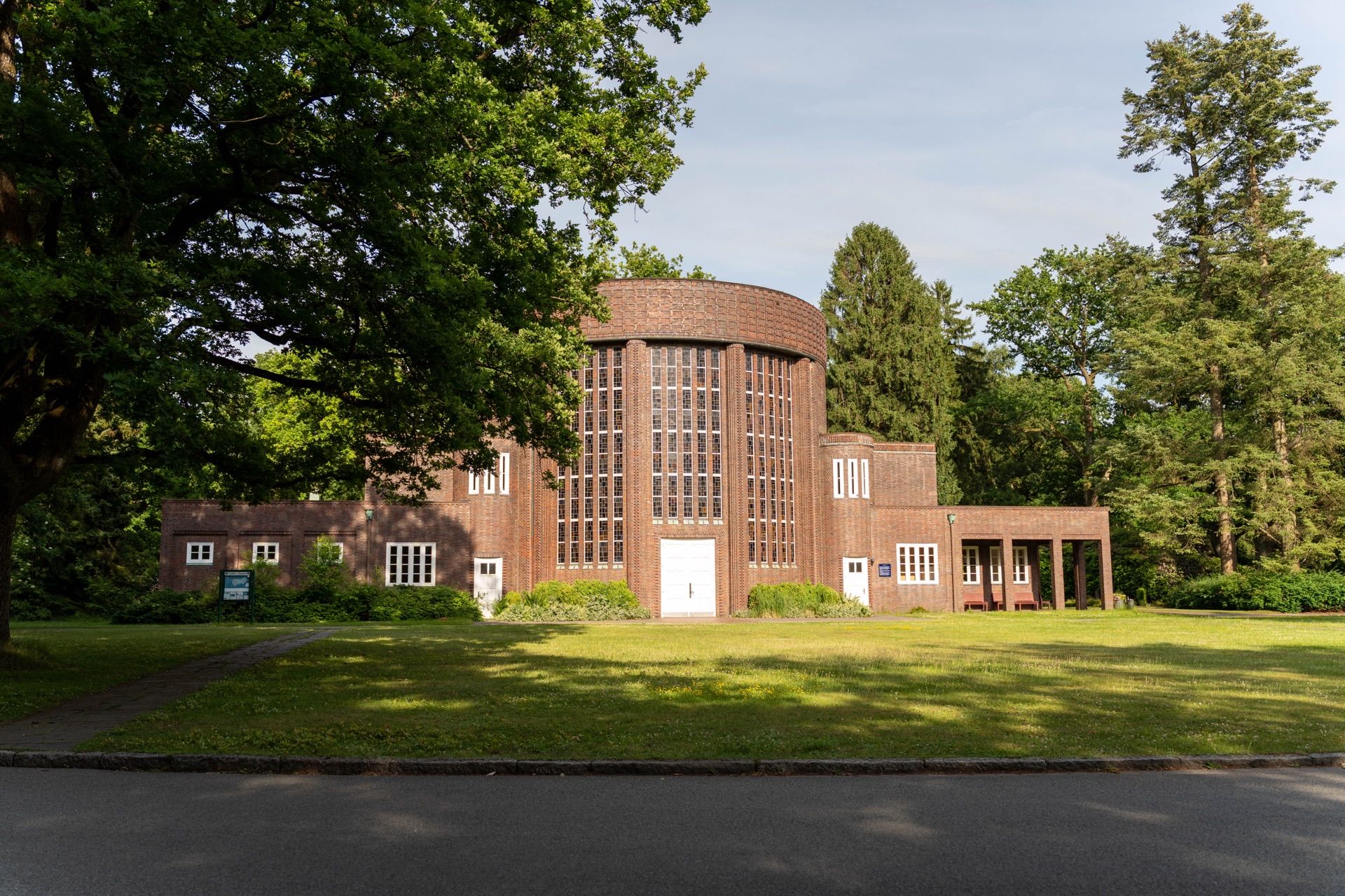 Kapelle auf dem Friedhof Ohlsdorf