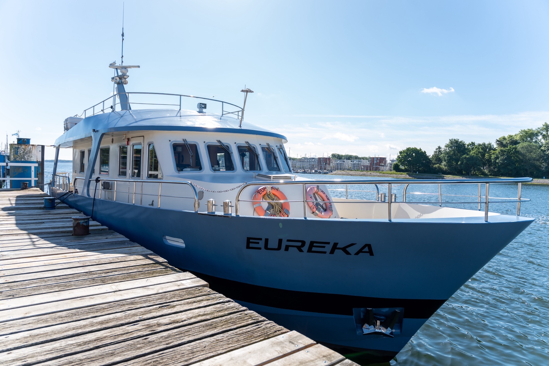 Bestattungsschiff für eine Seebestattung
